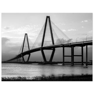 Ravenel Bridge in Charleston, South Carolina – 30x40 large-format wall art print, unframed