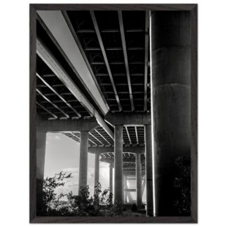 Ravenel Bridge in Charleston, South Carolina – framed wall art print, ready to hang