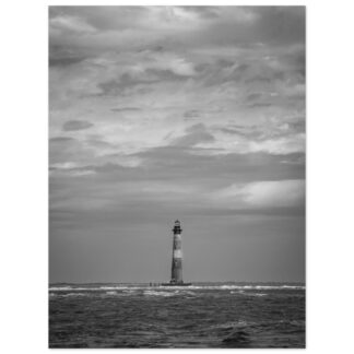 Morris Island Lighthouse in Folly Beach, South Carolina – 30x40 large-format wall art print, unframed