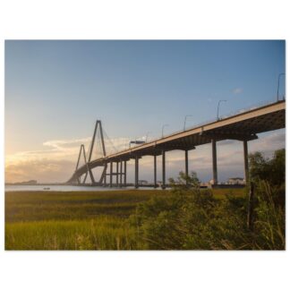 Arthur Ravenel Jr. Bridge from the Marsh - 30×40 Print