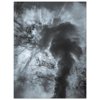 Smoke and Light – Gathering Smoke - 30×40 Fine Art Print (Unframed)